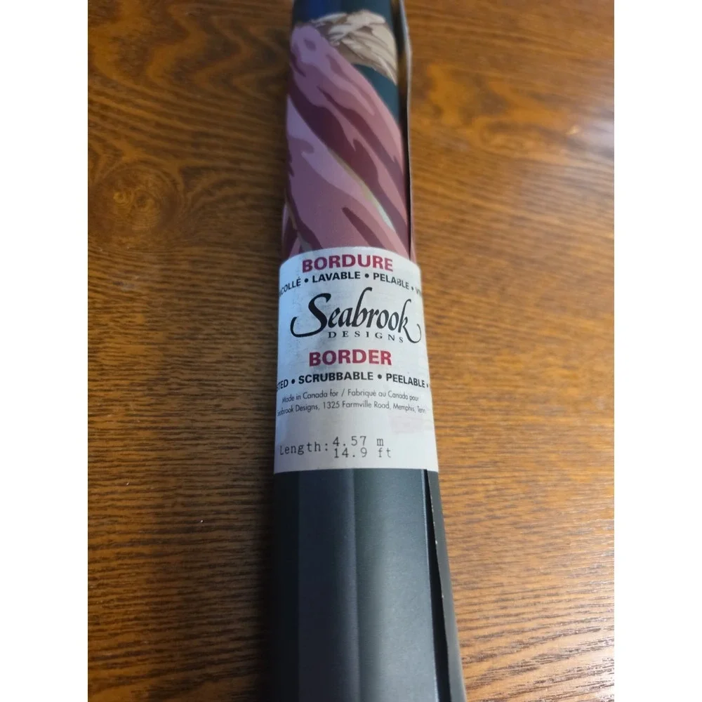 Seabrook Designs Wallpaper 14ft X 10.2 wide each roll. New in packaging!
